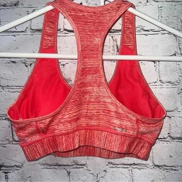 Adidas Women’s Size Small Coral Space Dye Sports Bra - Picture 4 of 5